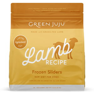 Green Juju Frozen Raw Patties