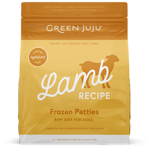 Green Juju Frozen Raw Patties