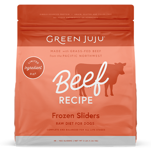 Green Juju Frozen Raw Patties