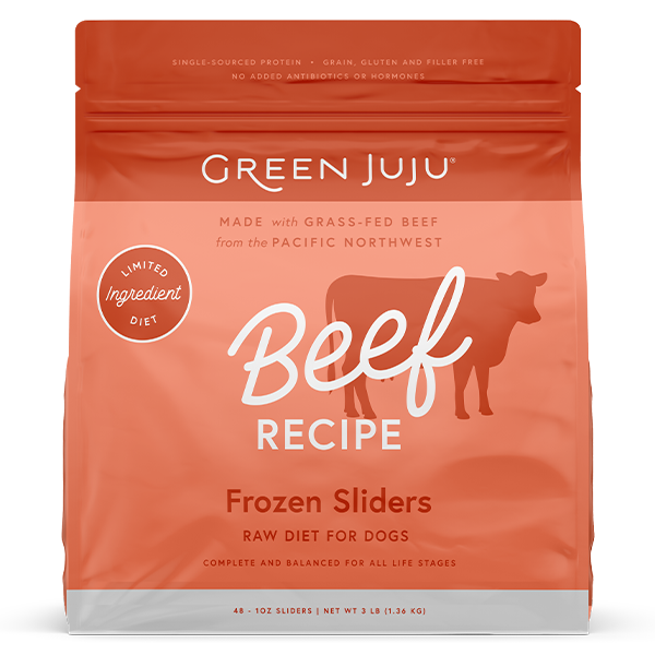 Green Juju Frozen Raw Patties